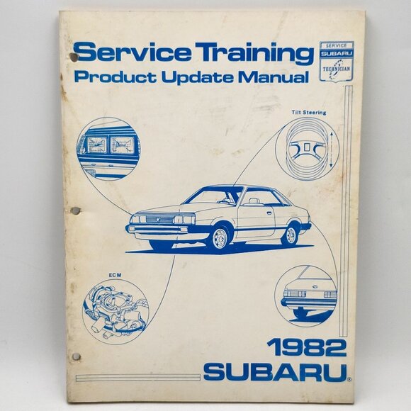 1982 Subaru Service Training Product Update Manual Vintage - Picture 1 of 2